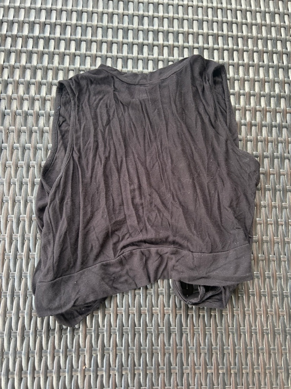 Black Women's Sleeveless Tank Top